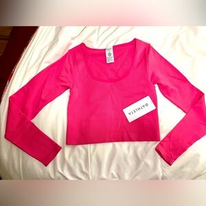 NWT Athleta Aurora Seamless Top size S